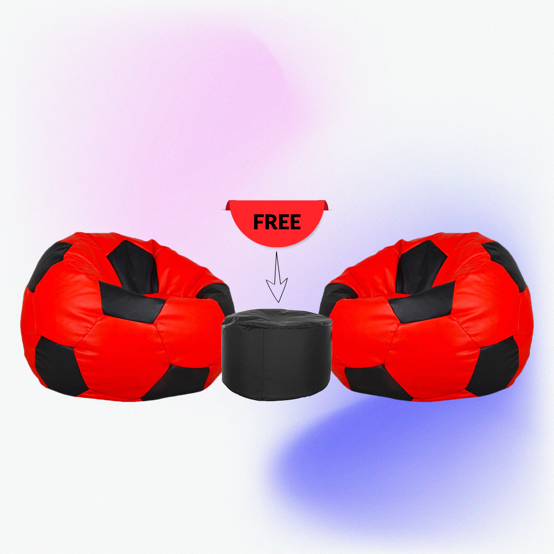 Football Pair Bean bag